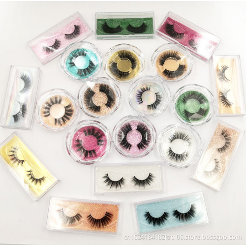 Eye Lashesh Lashes3D 5D 6D Mink Eyelash Eyelash Vendor Customized Boxes Wholesale Vendor Wholesale